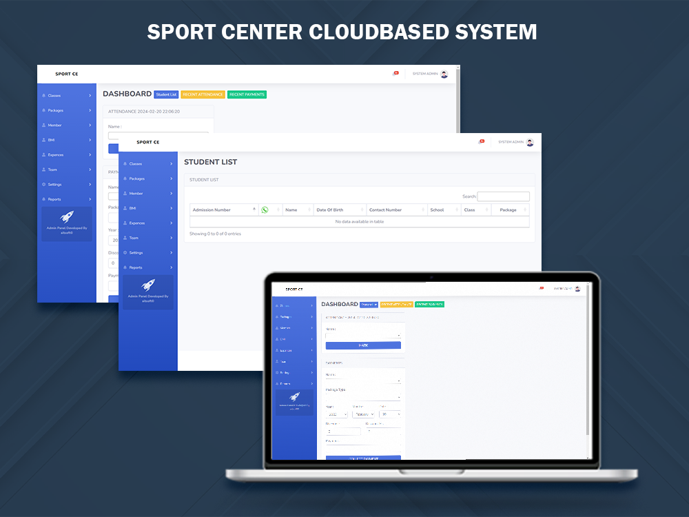 Sport center cloud solution